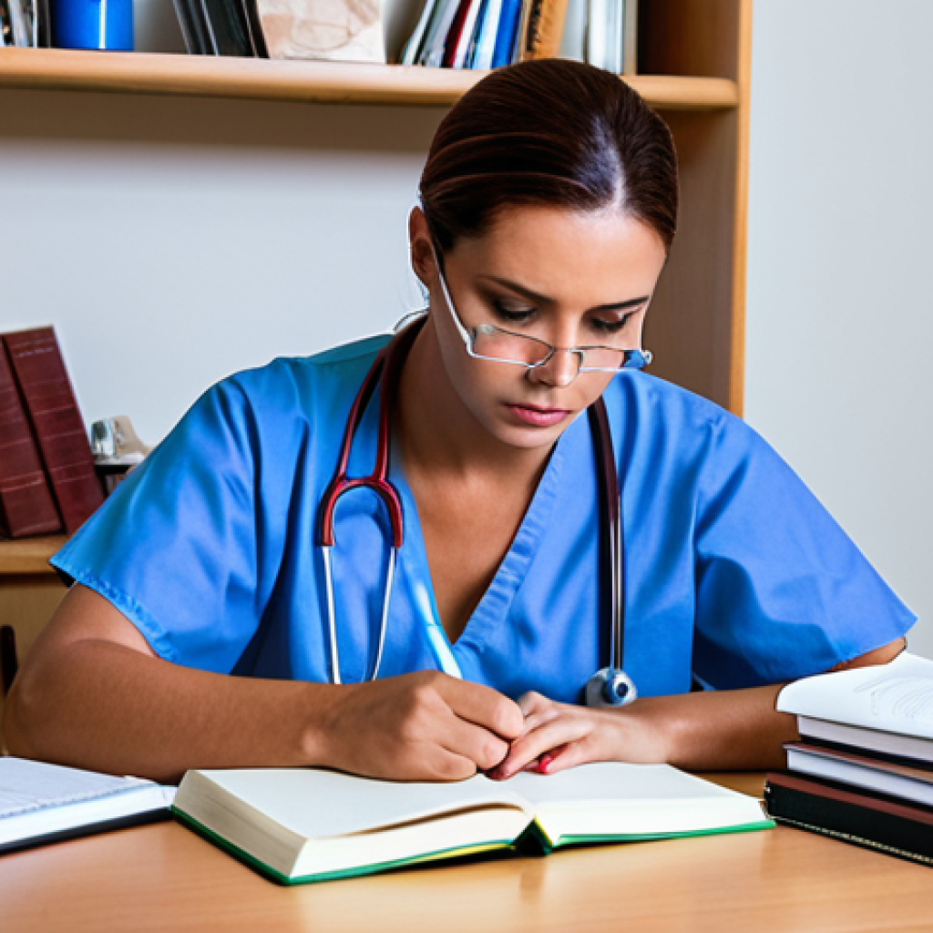 **Image Prompt 1: Pre-Surgery Preparation**
   - An individual sitting at a desk, surrounded by medical books and articles, looking engaged and focused while taking notes. The atmosphere is calm, with a sense of determination and understanding about the upcoming surgery.